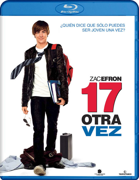 Carátula 17 otra vez Blu-ray