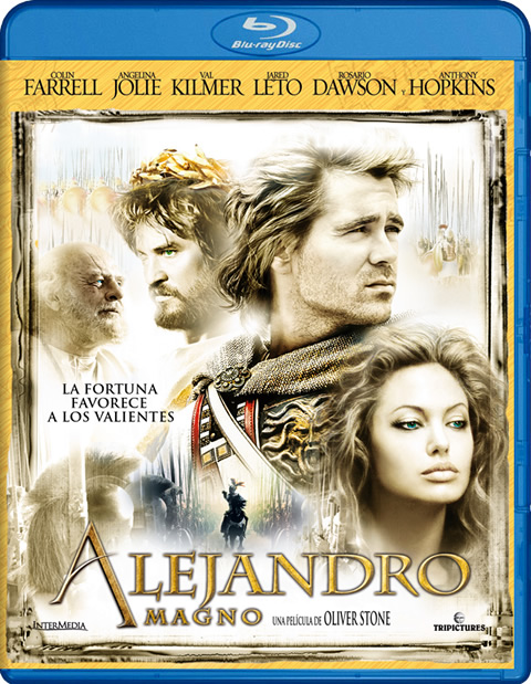 Carátula Alejandro Magno Blu-ray
