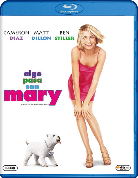 Carátula Algo pasa con Mary Blu-ray