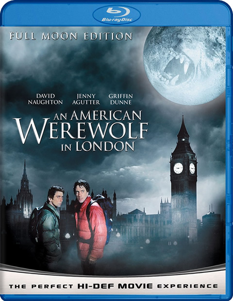 Carátula Un hombre americano en Londres Blu-ray
