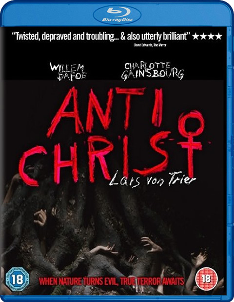 Carátula Anticristo Blu-ray