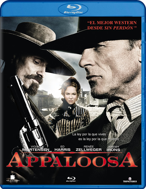 Carátula Appaloosa Blu-ray