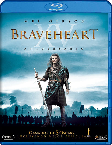 Carátula Braveheart Blu-ray