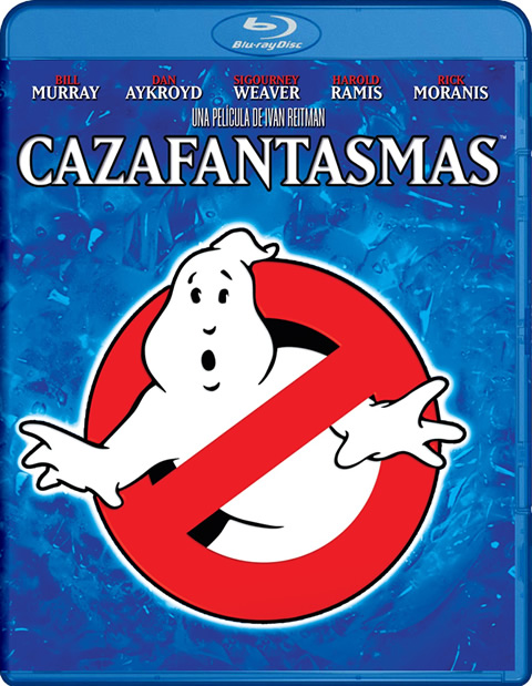 Carátula Cazafantasmas Blu-ray