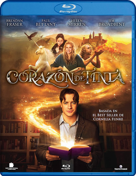 Carátula Corazón de tinta Blu-ray