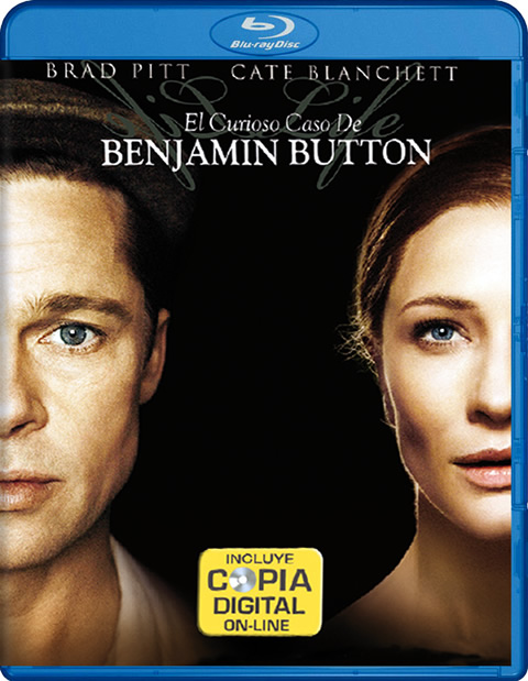 Carátula El curioso caso de Benjamin Button Blu-ray