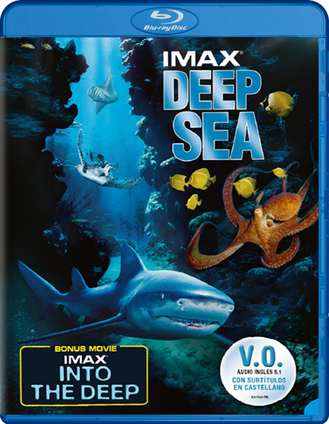 Carátula Deep Sea IMAX Blu-ray