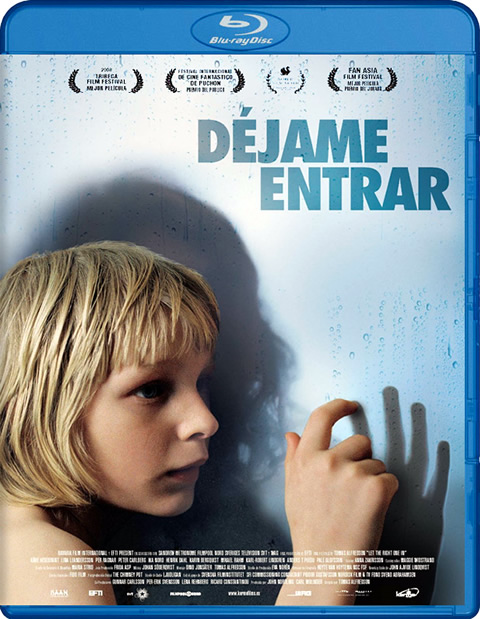 Carátula Déjame entrar Blu-ray