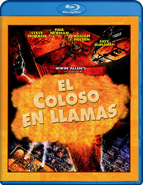 Carátula El coloso en llamas Blu-ray