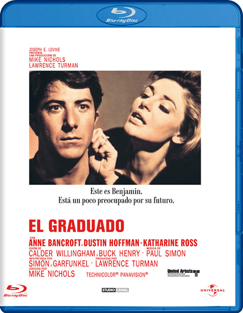 Carátula El graduado Blu-ray