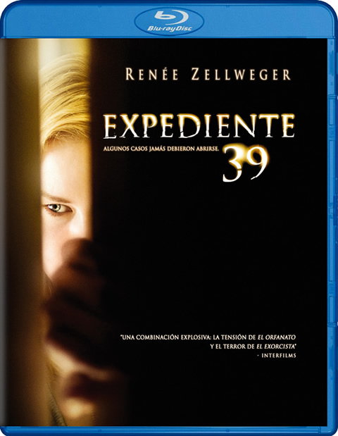Carátula Expediente 39 Blu-ray