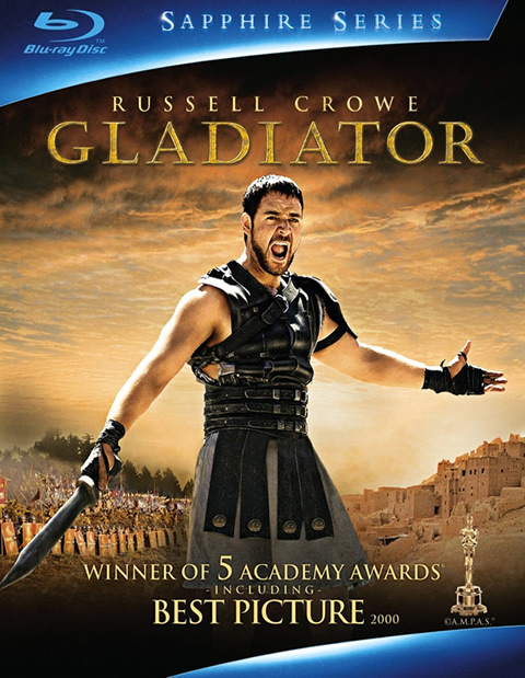 Carátula Gladiator Blu-ray