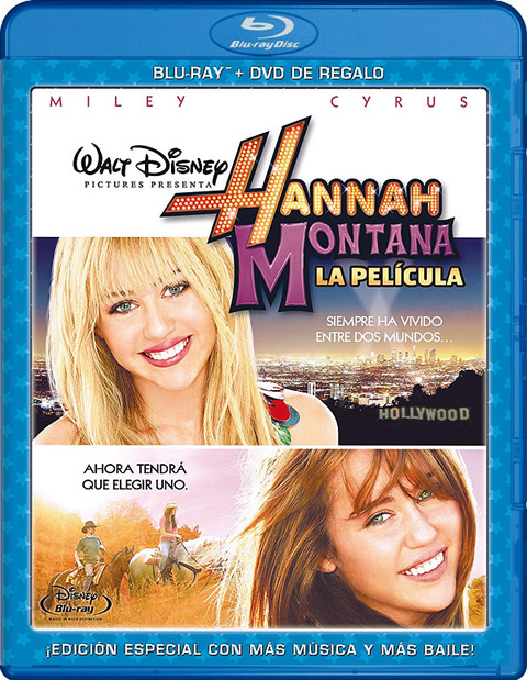 Carátula Hannah Montana La película Blu-Ray