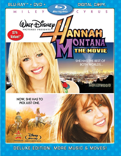Carátula Hannah Montana Blu-ray