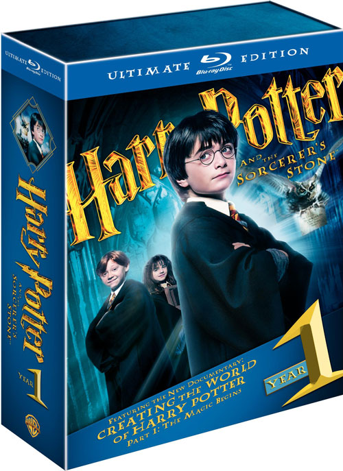 Carátula Harry Potter y la piedra filosofal Edición especial Blu-ray