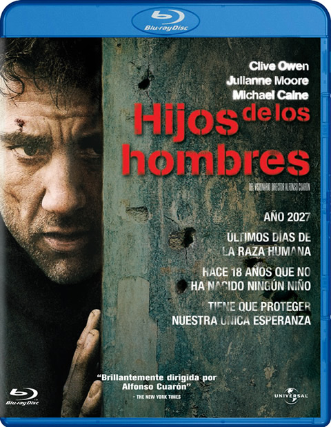 Carátula Hijos de los hombres Blu-ray