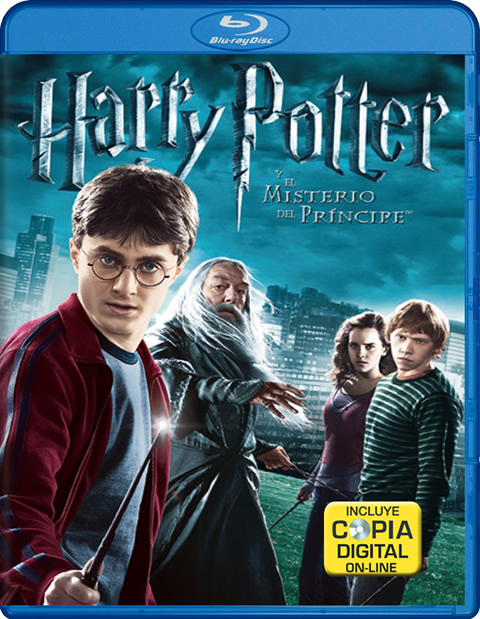 Carátula Harry Potter y el misterio del Príncipe Blu-ray