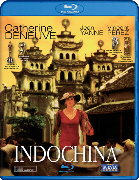 Carátula Indochina Blu-ray