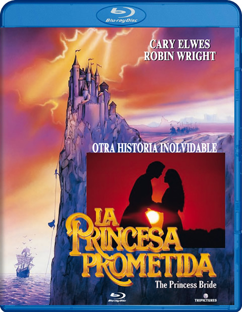 Carátula La princesa prometida Blu-ray