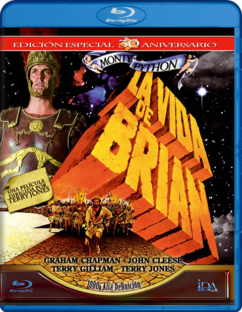 Carátula La vida de Brian Blu-ray