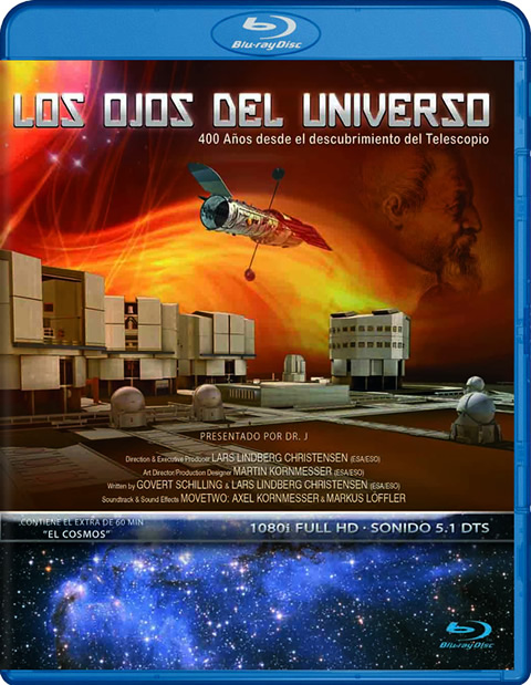 Carátula Los ojos del Universo Blu-ray