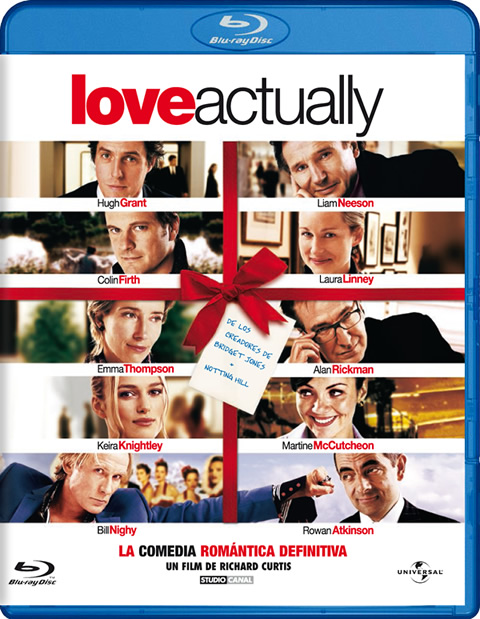Carátula Love Actually Blu-ray