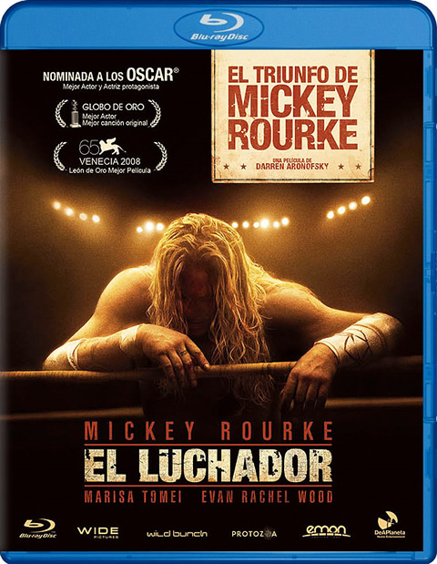 Carátula El luchador Blu-ray