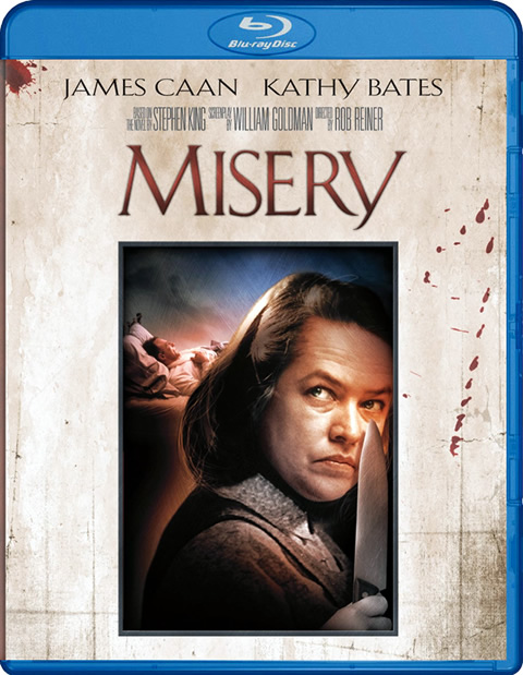 Carátula Misery Blu-ray