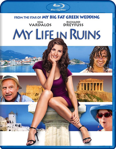 Carátula Mi vida en ruinas Blu-ray