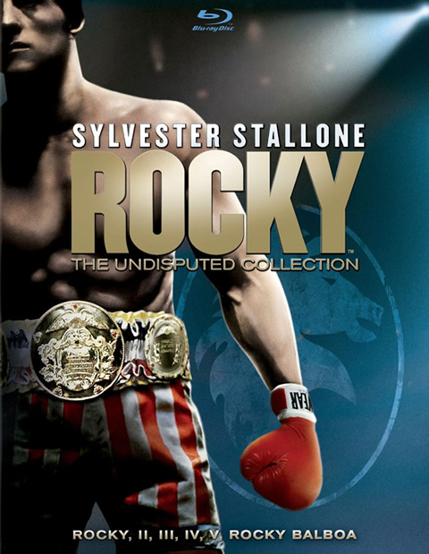 Carátula Pack Rocky Blu-ray