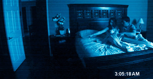 Carátula Paranormal Activity Blu-ray