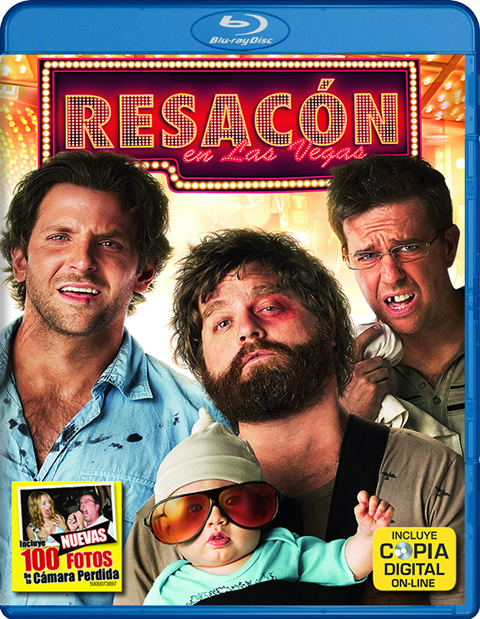 Carátula Resacón en Las Vegas Blu-ray