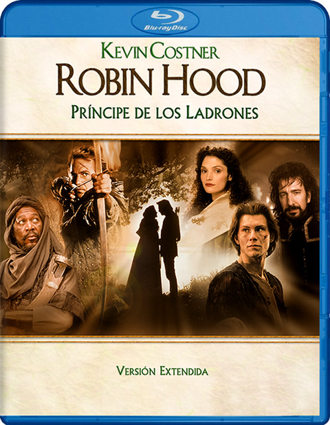 Carátula Robin Hood: Príncipe de los ladrones Blu-ray