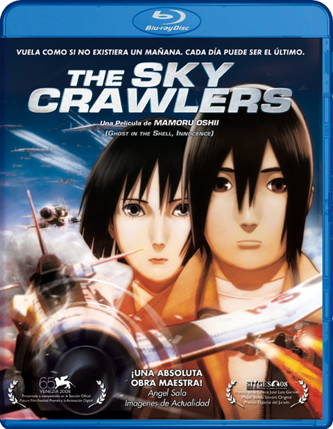 Carátula The Sky Crawlers Blu-Ray