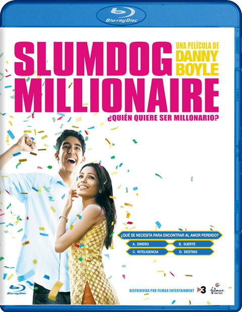 Carátula Slumdog Millionaire Blu-ray