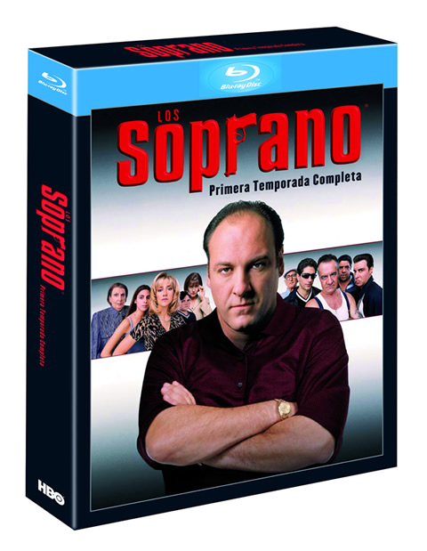 Carátula Los Soprano temporada 1 Blu-ray