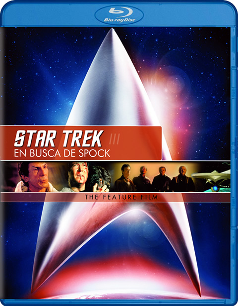 Carátula Star Trek 3: En busca de Spock Blu-ray