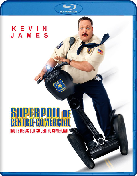 Carátula Superpoli de centro comercial Blu-ray