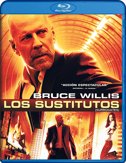 Carátula Los sustitutos Blu-ray