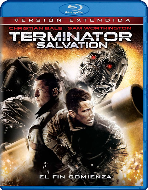 Carátula Terminator Salvation Blu-ray