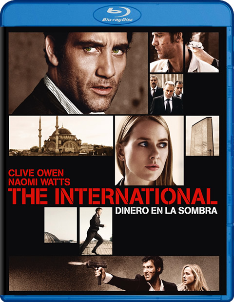 Carátula The International Blu-ray
