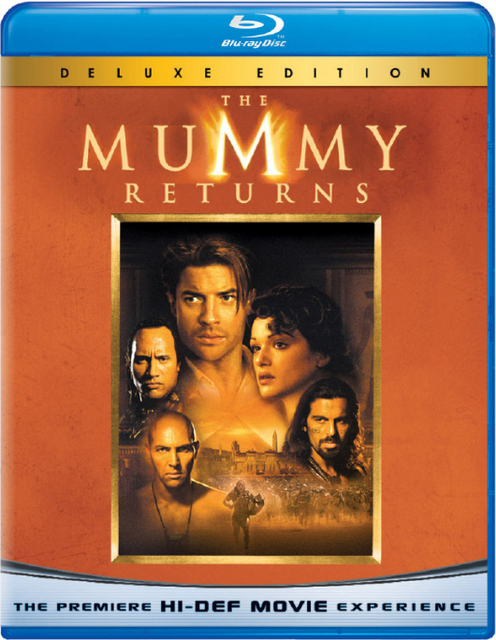The Mummy returns carátula Blu-Ray