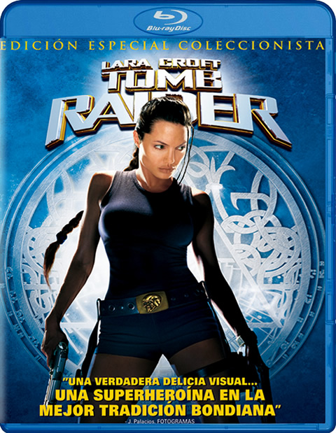 Carátula Tomb Raider Blu-ray