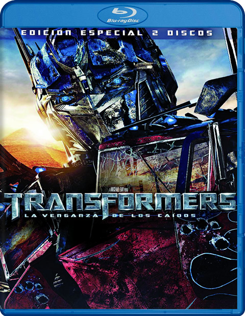 Carátula Transformers 2 Blu-ray