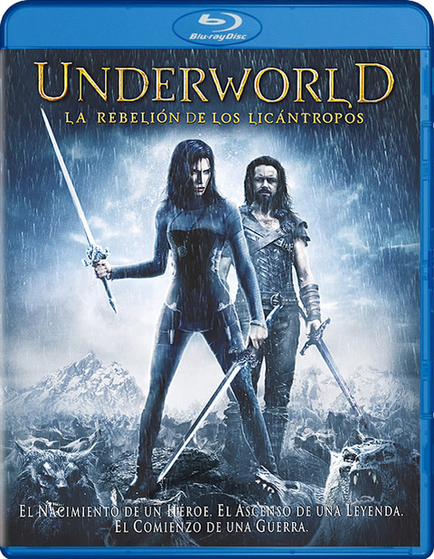 Carátula Underworld: La rebelión de los licántropos Blu-ray