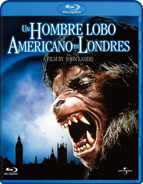 Carátula Un hombre lobo americano en Londres Blu-Ray