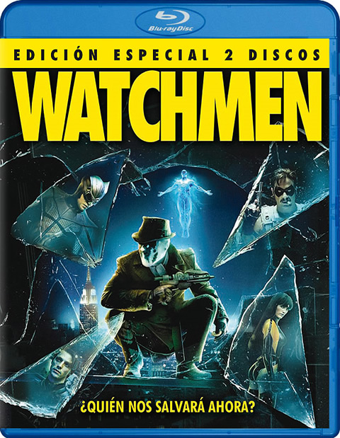 Carátula Watchmen Blu-ray