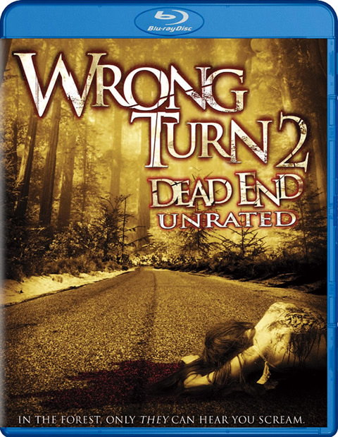 Carátula Camino sangriento sin censura Blu-ray
